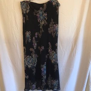 Allison Taylor Silk skirt xl